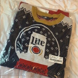 Miller lite sweater